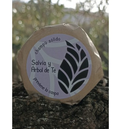 Champú de Salvia y Árbol de té.